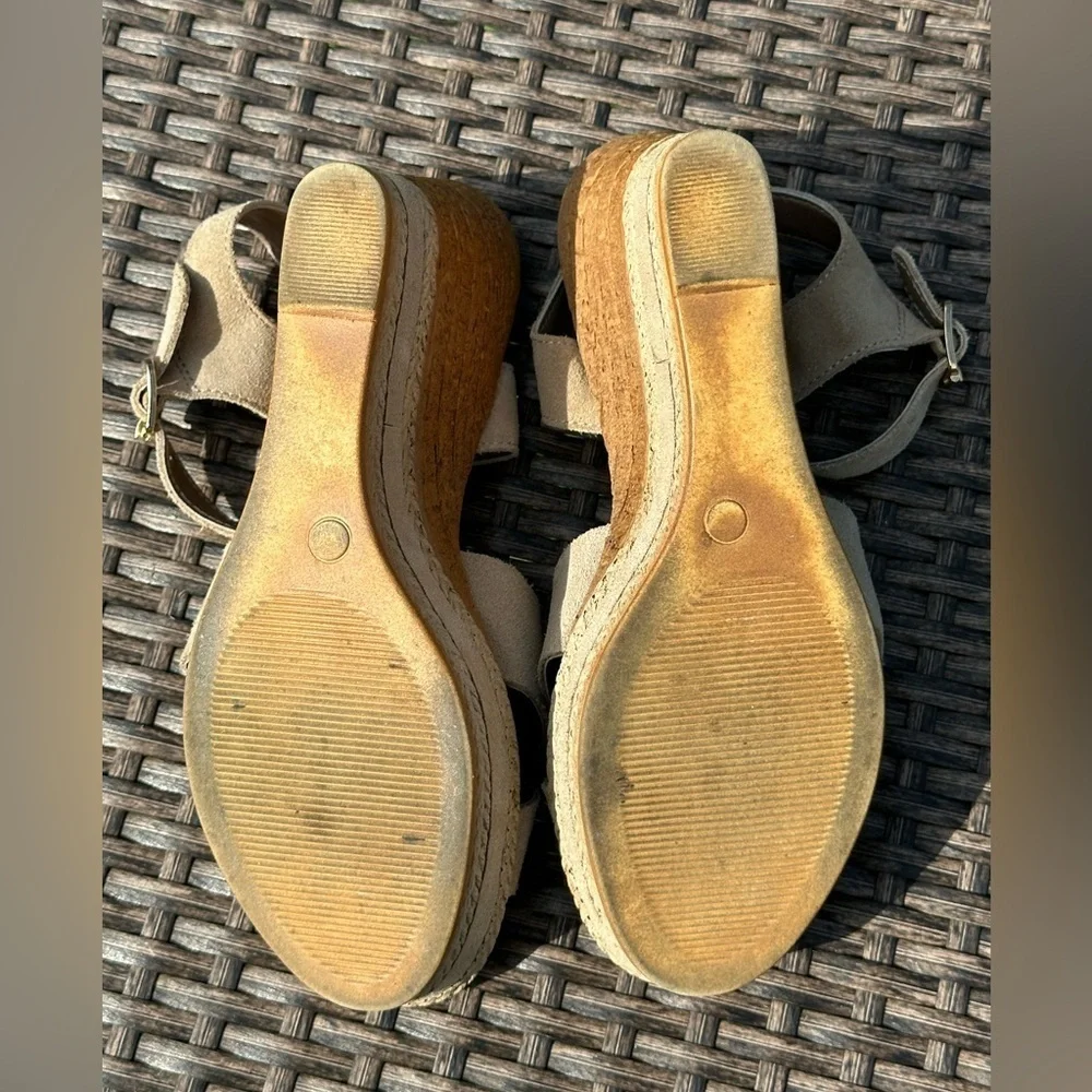Coach Wedge Heels with Buckle Closure